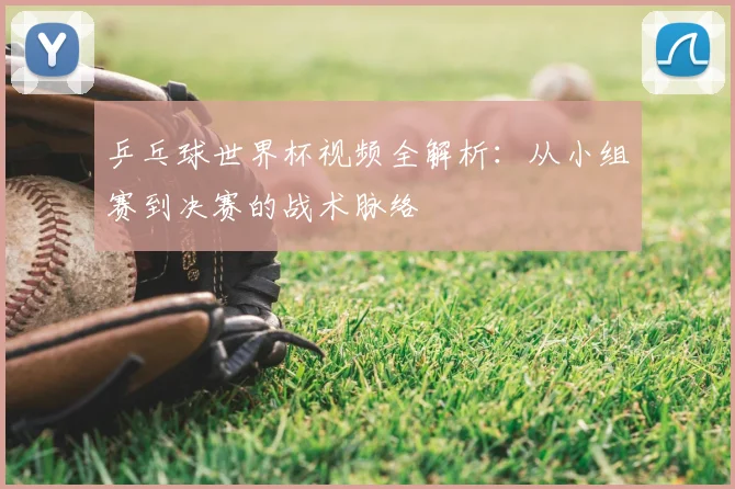 乒乓球世界杯视频全解析：从小组赛到决赛的战术脉络